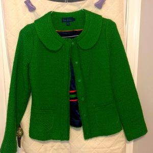 Classic Boden green tweed blazer